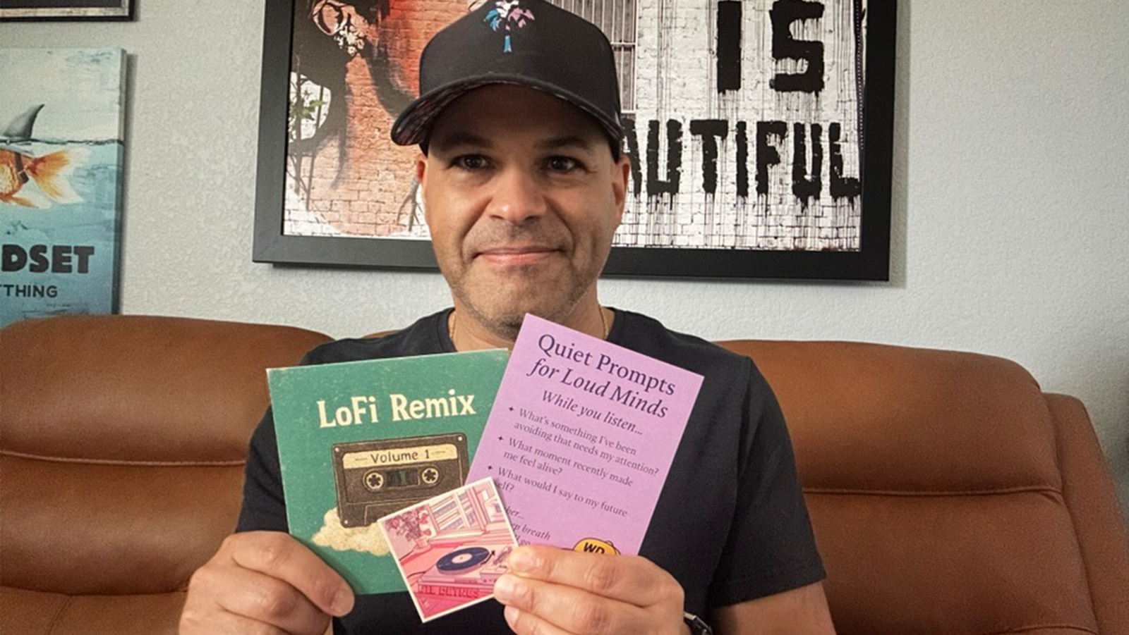 LoFi WiL autographed EP cover